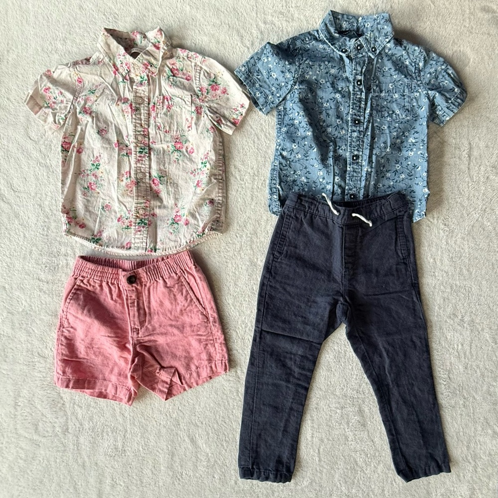 Janie and Jack boy 3T Spring outfits